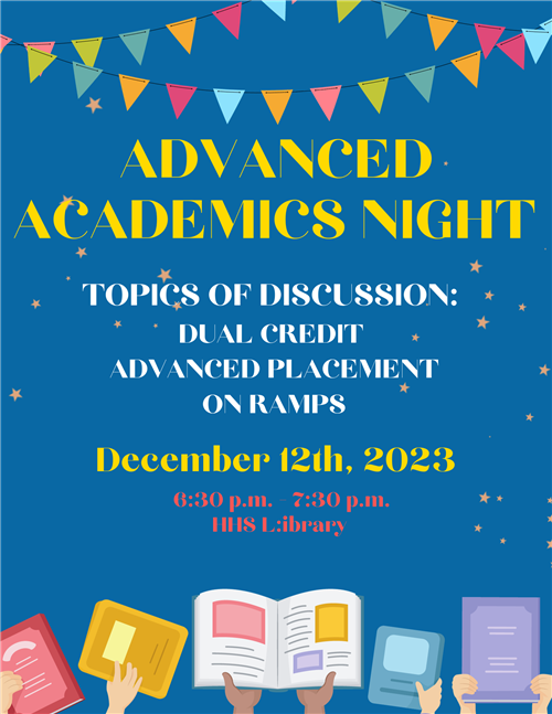 Advanced Academics Night December 12, 2023